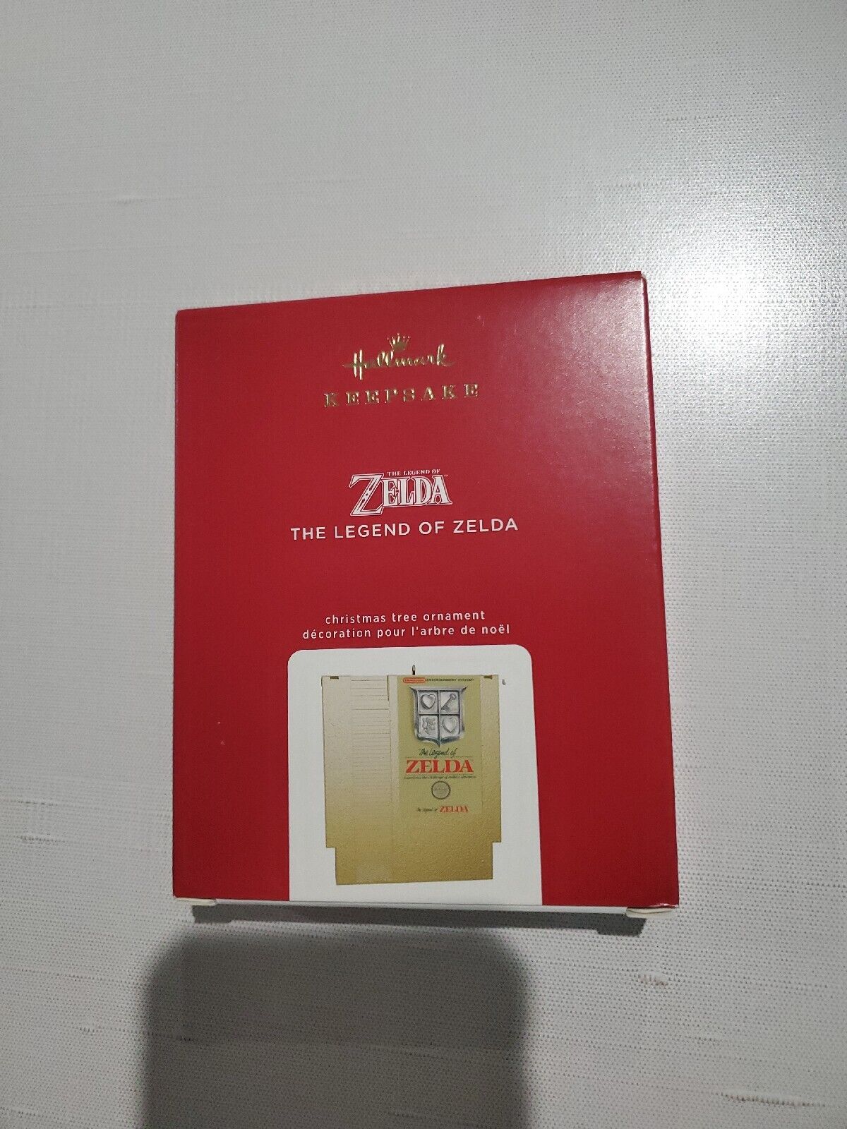 Hallmark 2020 Legend Of Zelda Metal NES Cartridge Ornament - Brand New